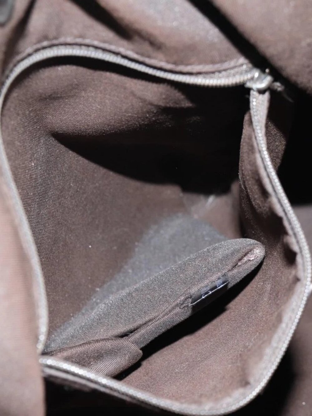 GUCCI Shoulder Bag Leather Black Silver - Picture 13 of 16